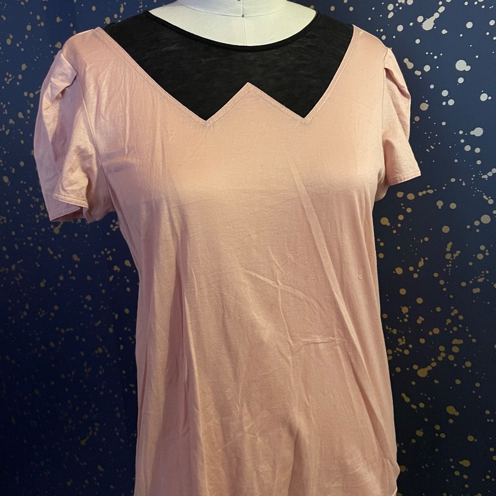 MARC by Marc Jacobs,  pink, and black blouse, large, lightly worn